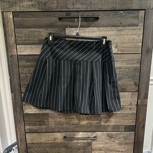 STRIPED MINI SKIRT